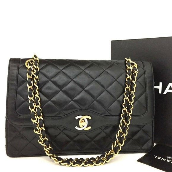 Chanel Handbags - 100% Auth CHANEL Paris Limited Double Flap Quilted